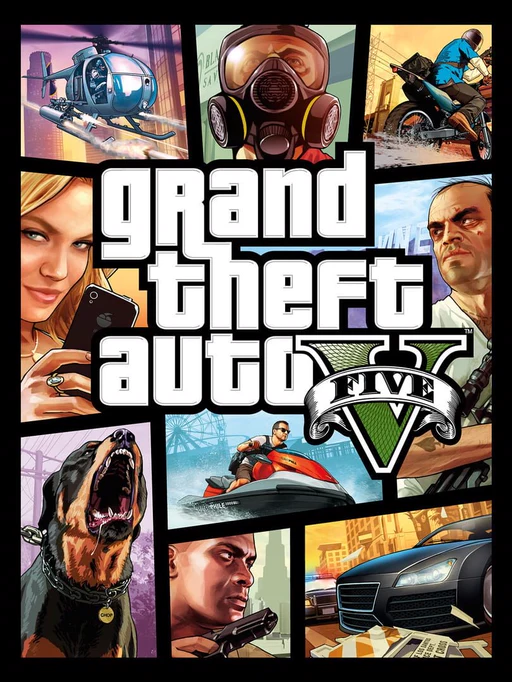 Capa de Grand Theft Auto V