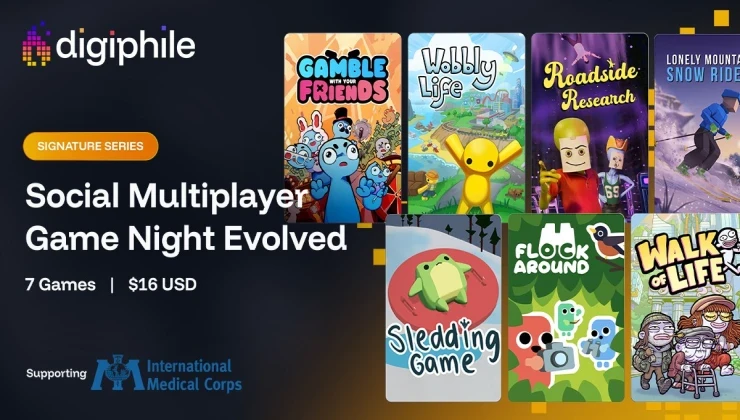 Arte promocional da Social Multiplayer Games Collection