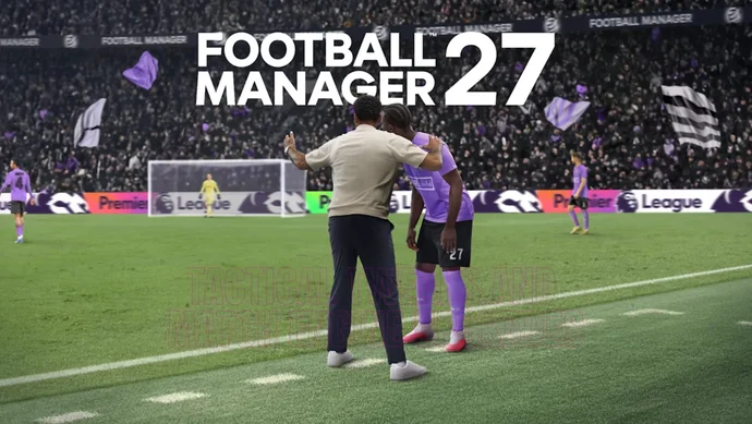 Arte promocional de Football Manager 27
