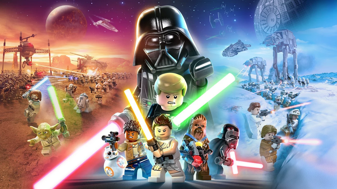 Arte promocional de LEGO Star Wars: The Skywalker Saga