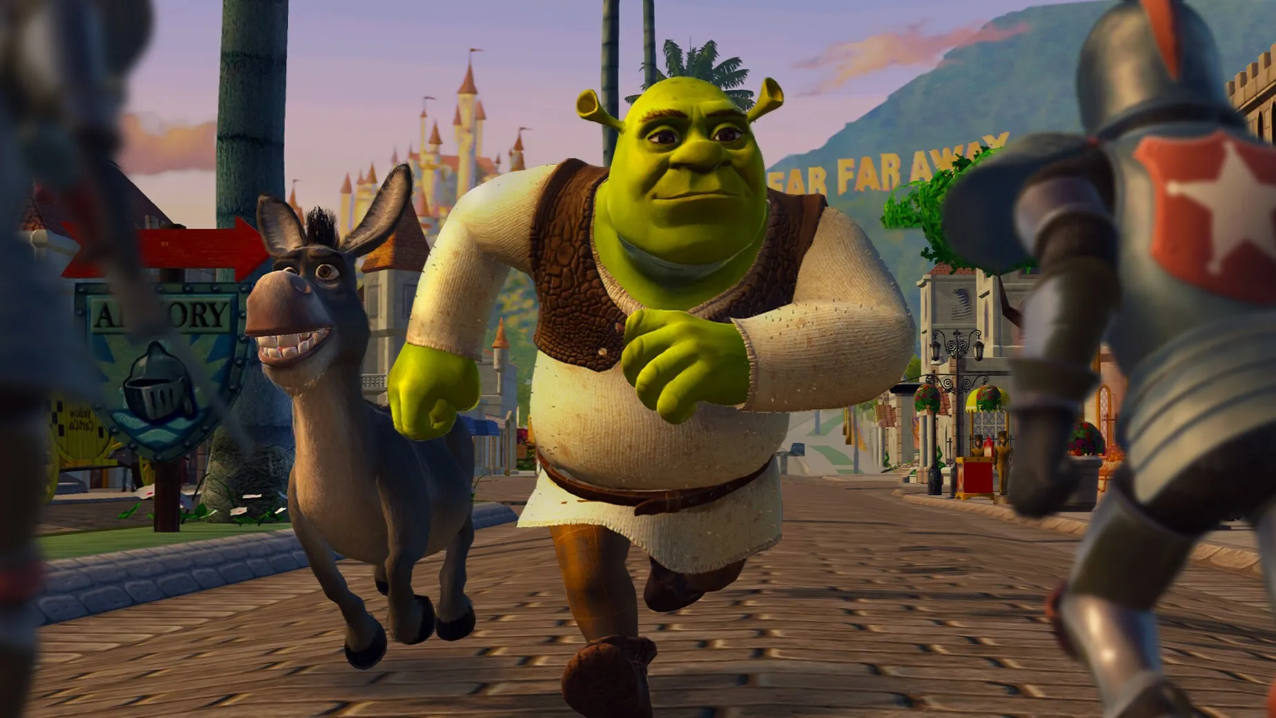 Arte promocional de Shrek 2 Remastered
