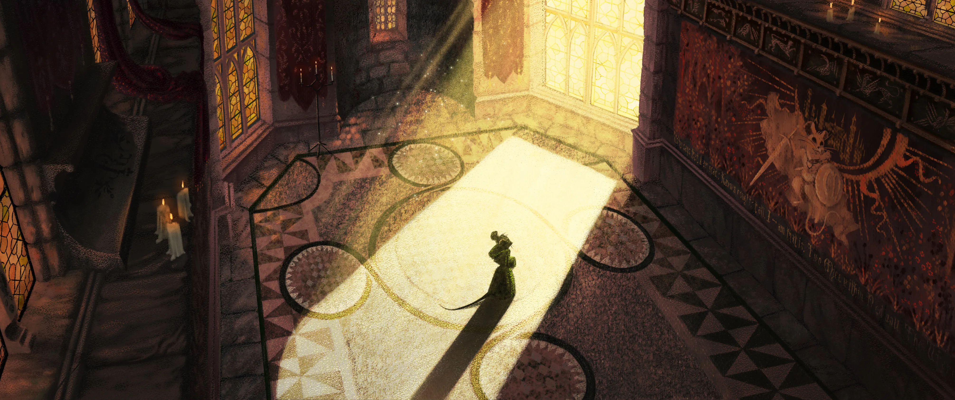 Arte promocional da série Redwall